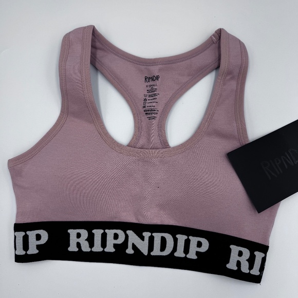 Rip n‎ Dip peeking Nermal Sports Bra (Blush) XS - Picture 1 of 6